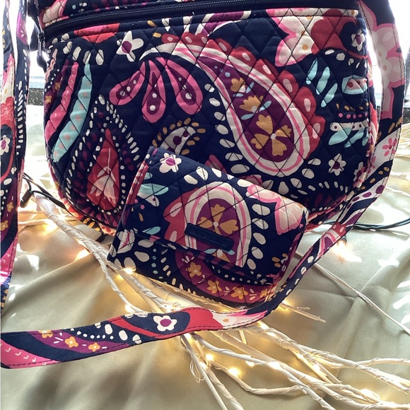 Vintage Vera Bradley Lighten Up Hipster Painted Paisley. (Wallet sold in listing - Picture 3 of 15